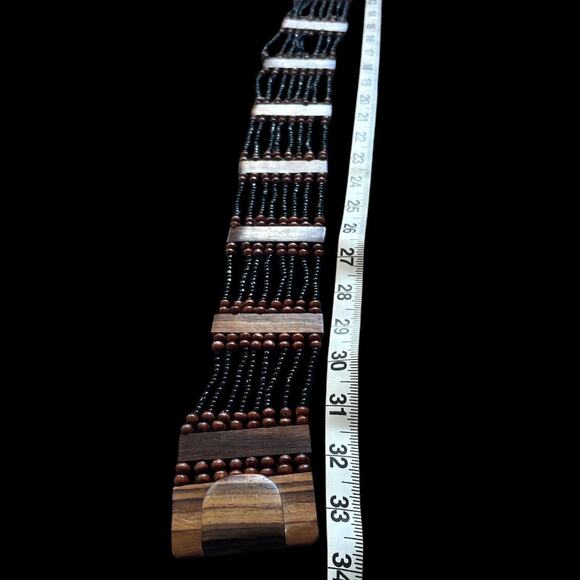 Vintage wooden Belt - Picture 4 of 5